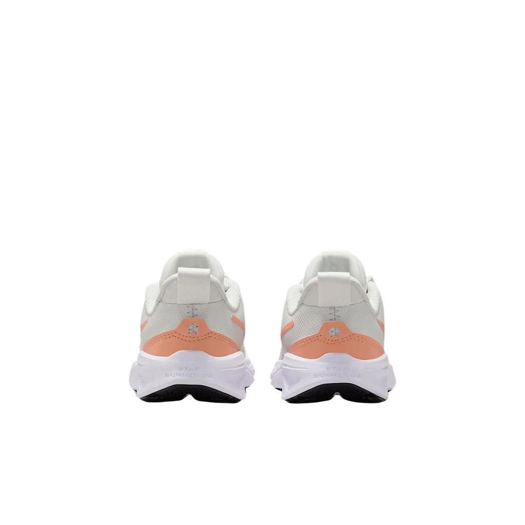Nike Star Runner 4 PS Summit White Apricot Agate Kids Sneakers Cream Black DX7614-104