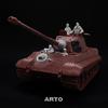 ARPO Productions 1/35 Scale Resin Kit of the 501st Heavy Tank Battalion Tiger II Radio Operator and Driver, Torso Figure (ARP35025)