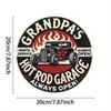 Vintage Metal Tin Sign Retro Wall Art Poster Home Decor 20x20cm