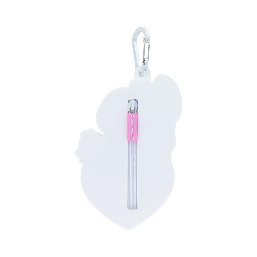 Sun-Star Stationery Sanrio Character Silicone Pouch, Heart Gyuku, Pochacco & Piyo, S2335794