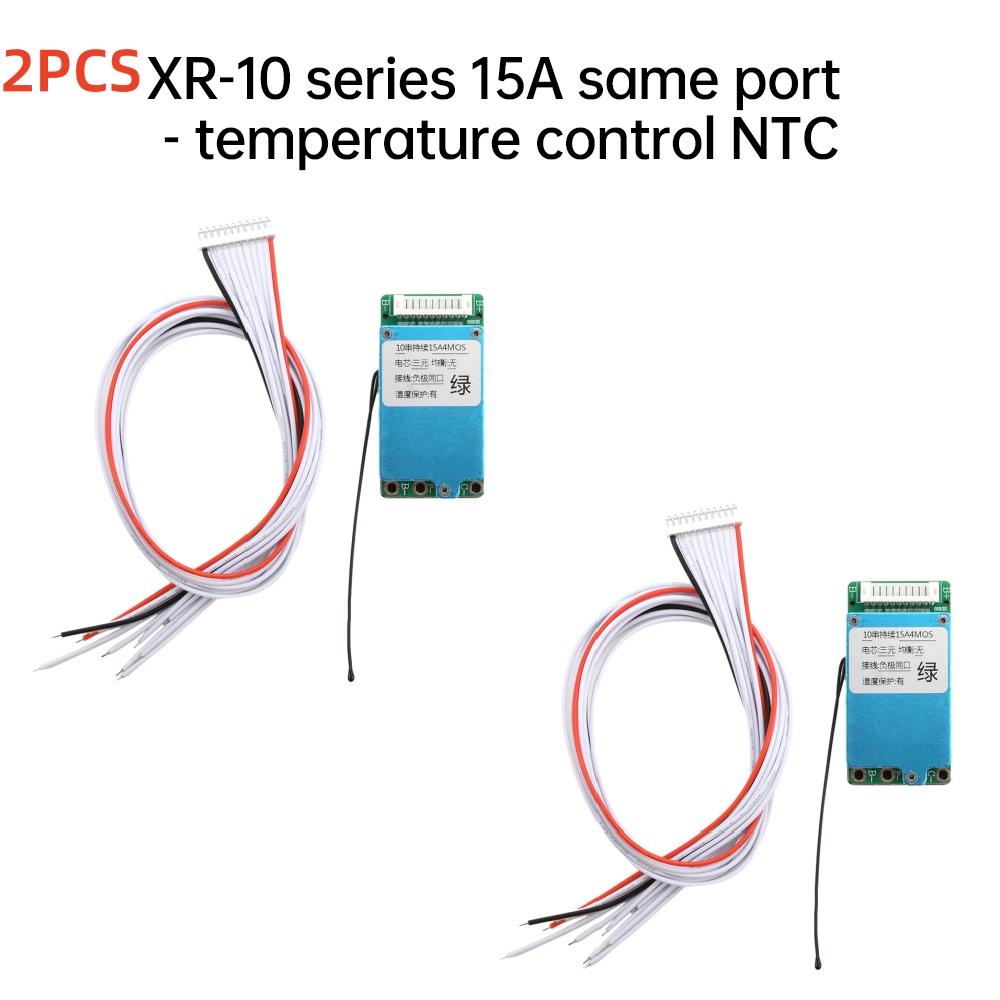 1/2pcs BMS 10S 36V 15A Li-ion Lithium-ion 18650 Battery Protection Board with Overcharge Overdischarge Overcurrent and Short Cir