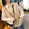 Spring Autumn Versatile Women's Knit Vest Outer Wear Japanese Style Loose Outer Layer V-Neck Sweater Vest