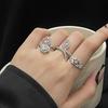 [Symphony Love Ring] Super Immortal Princess Pink Zir*****Pen Ring Flash Diamond Starry Niche Light Luxury High-End Girl