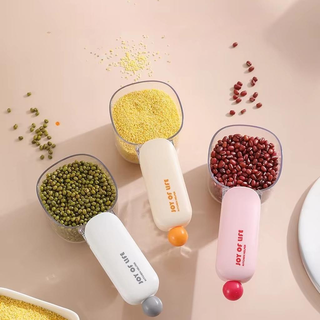 Multifunctional Measuring Scoop for Rice Flour Milk Grains