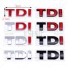 emsqc4 New 3D TDI Turbo Direct Injection ABS Adhesive Car Trunk Emblem Rear Body Tailgate Accessories Adhesive Styling Badge