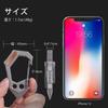 KeyUnity KU02 EDC Titanium Carabiner Keychain EDC Tool Tool Carabiner Manual Screwdriver Military Titanium Brass Decoration Matte Surface Treatment