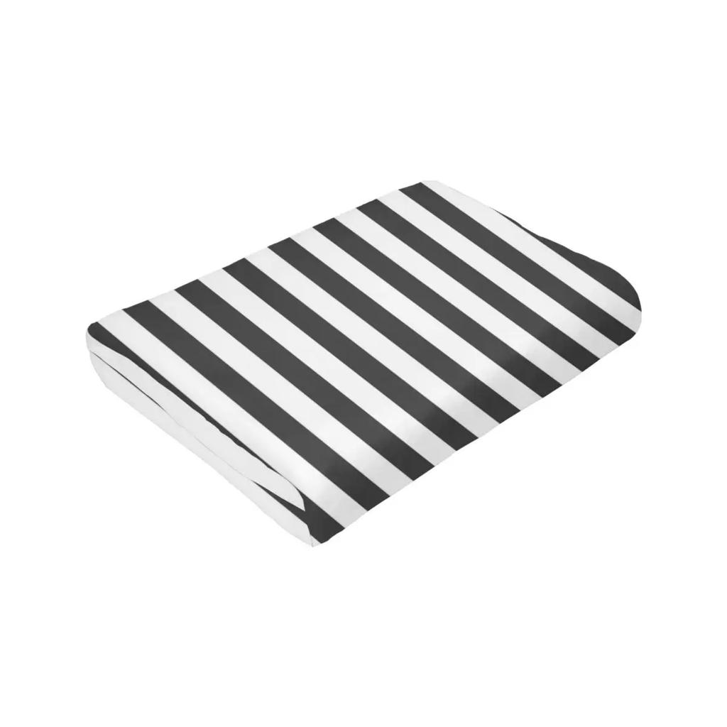 Black White Stripes Throw Blanket Blankets and Throws Halloween