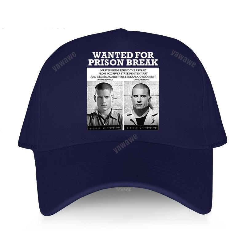 New Leisure and comfortable Sunlight Unisex Hat Wanted For Prison Break Unisex baseball cap breathable outdoor hat Cotton print Cap