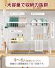Sakugi Over-the-Sink Dish Drying Rack, Extendable (68-86cm Wide), Rustproof, Automatic Drainage, Multifunctional, with Knife and Cutting Board Stand,