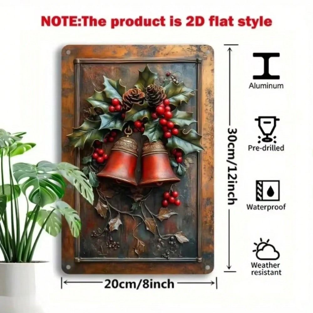 

Vintage Metal Tin Sign Wall Art 20x30cm Home Decor