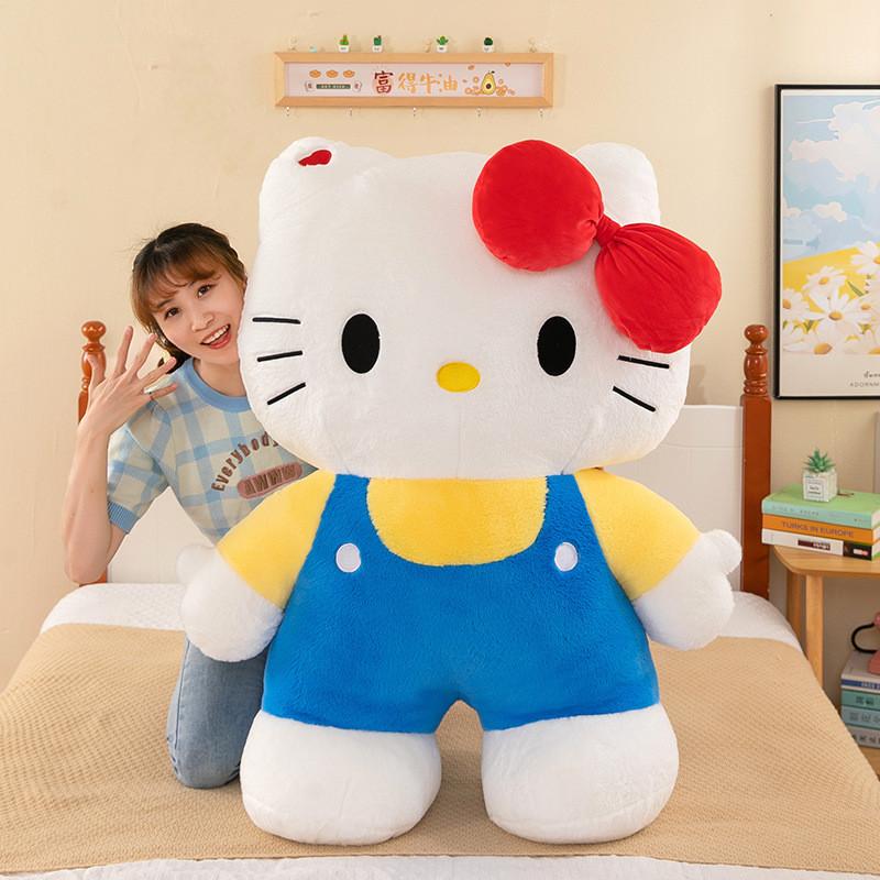 Hello Kitty Plush Stuffed Animal With Pp Cotton Filling For Kids Bedroom Decor Special Characters Included
