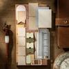 30Pcs Vintage Texture Vintage Label Scrapbook Material Hallowed Out Memo Pad  DIY Scrapbooking