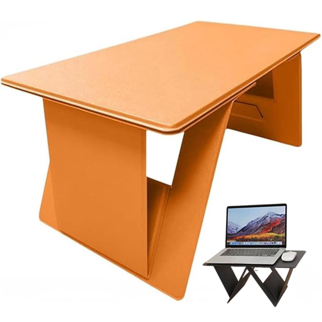 Hopeholic Foldable Car Table Car Table Back Seat Computer Table Folding Table Desk (Orange)