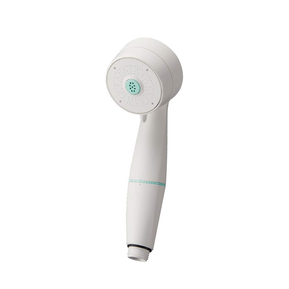 SANEI Migami Standard Shower Head, Hair Cleansing, Purifying, Dechlorinating, 30% Water Saving, PS7060-80XA-MW2, Matte White
