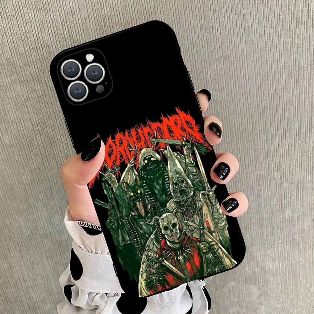 

D-Dorohedoro Anime Phone Case For iPhone 15,14,13,12,11,Plus,Pro Max,XS,X,XR,SE,Mini,8,7 Soft Silicone Black Cover iPhone13PROMAX