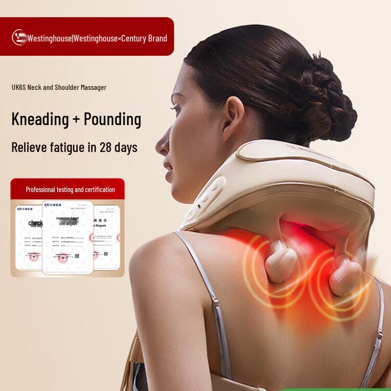 Westinghouse UK6S Kneading Neck and Shoulder Massager CN plug (adapter included)