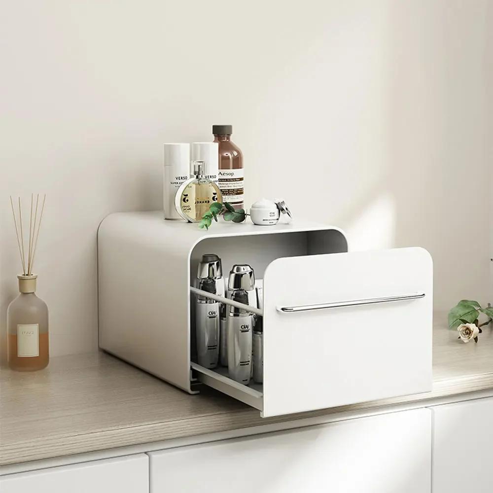 Dustproof Cup Storage Rack Kitchen Storage Box Stainless Steel Coffee Capsule Storage Base Tea Cup Display Rack Home Organizer