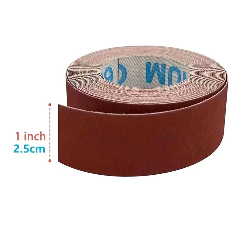 1Inch Emery Cloth Rolls, Continuous Sandpaper Suitable For Wood Sanding, Metal Polishing, Car Detailing
