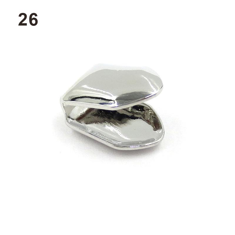 Unisex Hip Hop Silber Gold Zähne Grillz Oben Unten Grills Zähne Kappen Cosplay Party