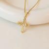Personalized Cross Double Necklace Retro Fashion