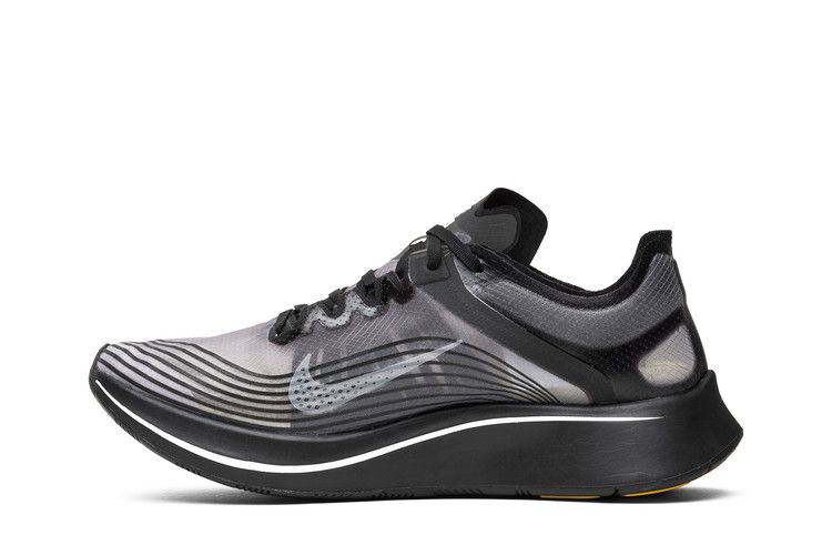 Męskie Buty Sportowe Nike Zoom Fly Undercover Gyakusou Czarne Czarne/Białe-Żółte Mineralne-Czarne