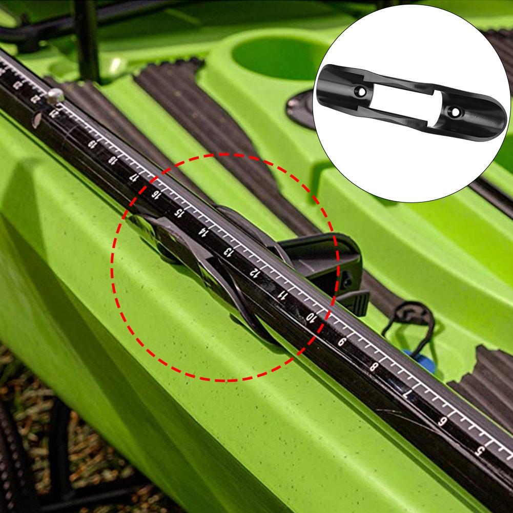 1 Set Marine Kayak Canoe Boat Accessories Plastic Clip Holder Oars Keeper