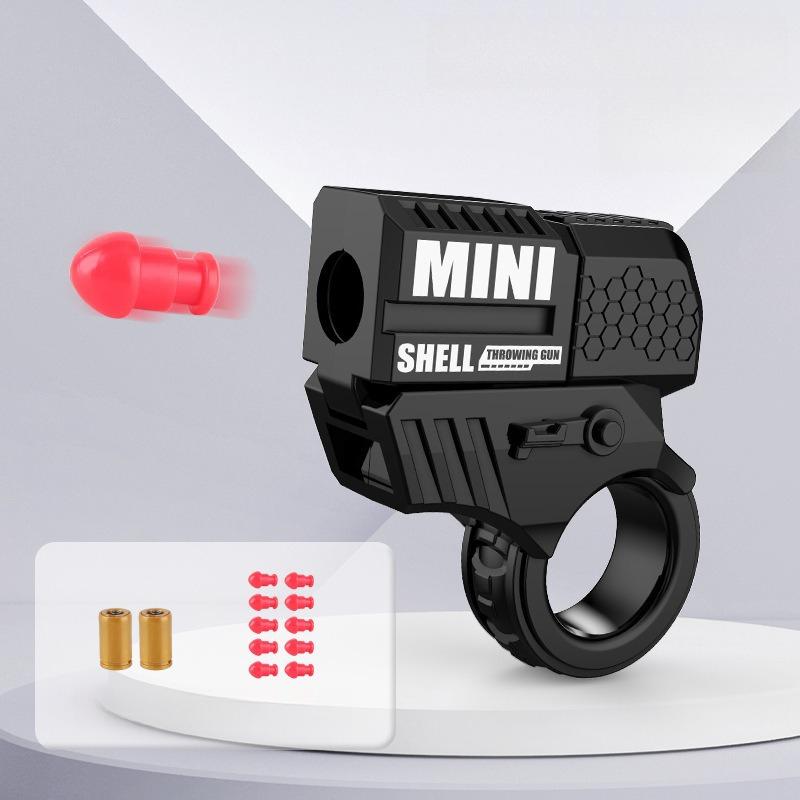 Eject Pistol Guns Fidget Roller Ring Relieve Stress Reducing Toys Antistresse Rotating Stress-Relieving Cool Things For Children