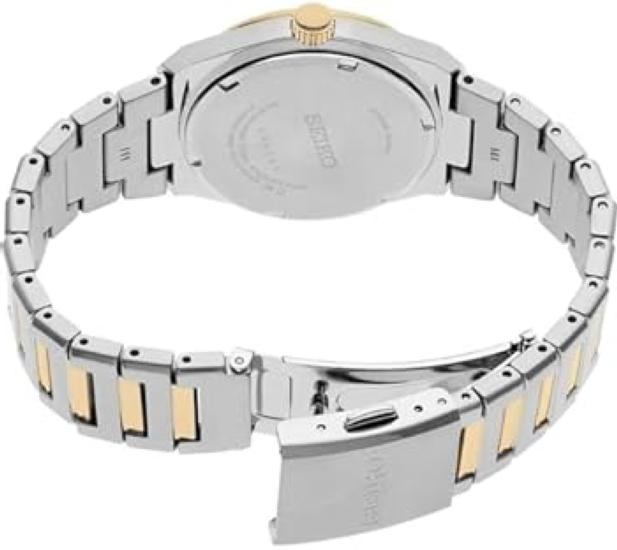 SEIKO Classic Quartz 34mm Sapphire Stainless Steel Women's Watch SUR578P1