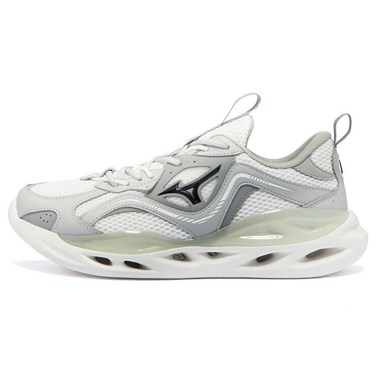 Mizuno Koi 1.5 Retro Hollow Out Fabric Synthetic Leather Non-Slip Wear-Resistant Breathable Low-Top Casual Running Shoes Unisex Sneaker D1GH220403