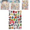 Stylish European Graffiti Stickers For Luggage Motorcycle Helmets Kids Diy Pvc Waterproof Pack