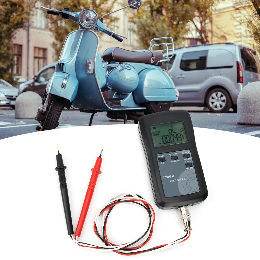 High Accuracy YR1035 Lithium Battery Internal Resistance Tester Kit Test Range 20m Ohm  200 Ohm