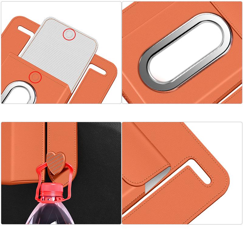Versatile Car Tissue Box: Hang on Armrest, Seat Back, or Dashboard.