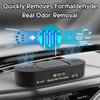 Portable Solar Powered Car Air Purifier No Consumable Filter Removes Odor Smoke and Formaldehyde for Vehicle Household