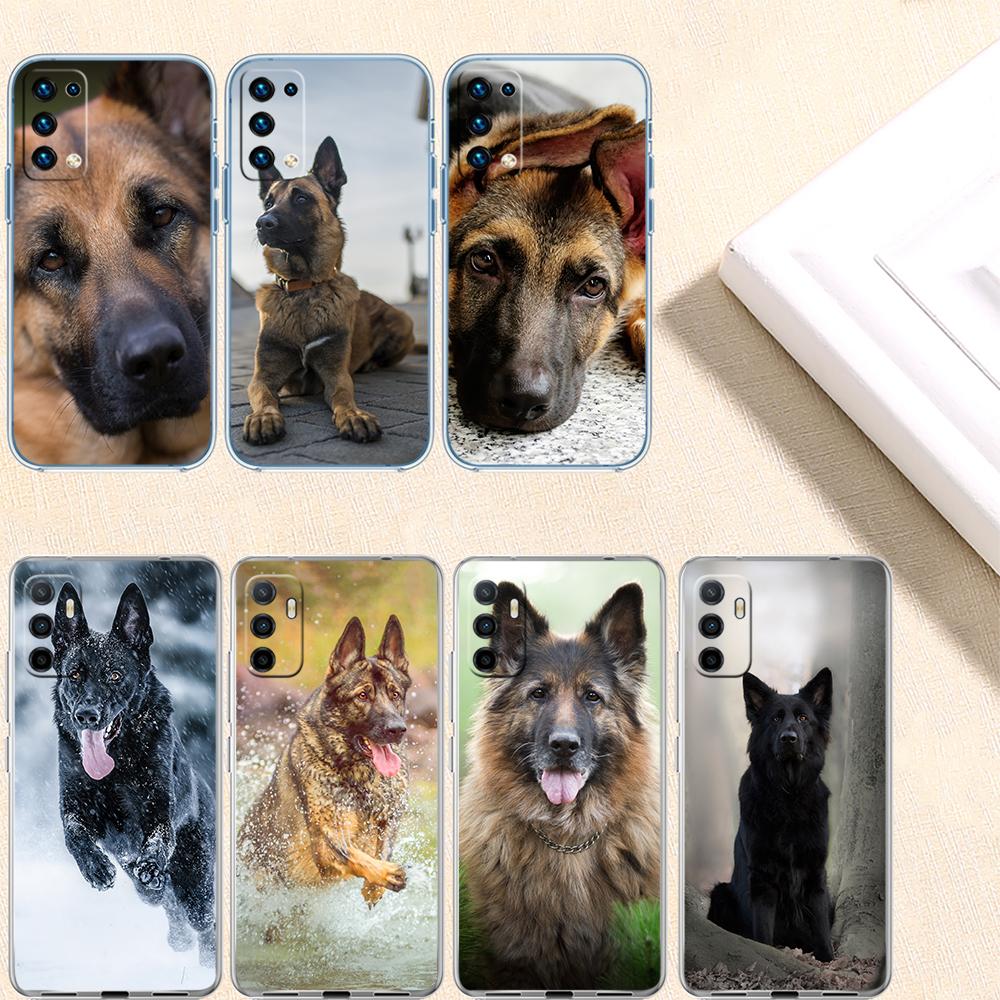 NH30 German Shepherd Dog Case for Motorola E13 E15 E20 E22 E22I E22S E30 E32 E40 E7 E7I G Plus Power Play Stylus G22 G14