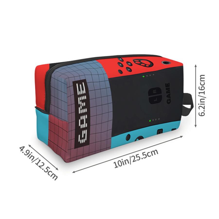 Simple Games Console Toiletries Storage Bag Makeup Bag Portable Cosmetic Bag Makeup Accessory Large Cosmetic Pouch Travel Bag