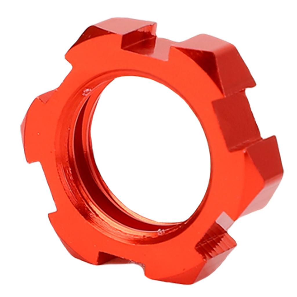 Splined Wheel Hex Hub Adapter Fit for Traxxas Slash 2WD Metal 12mm to 17mm Wheel Hex Adapter Red