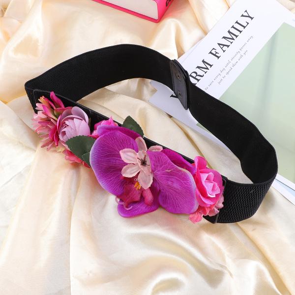 1pc Artificial Flowers Belts Elegant 