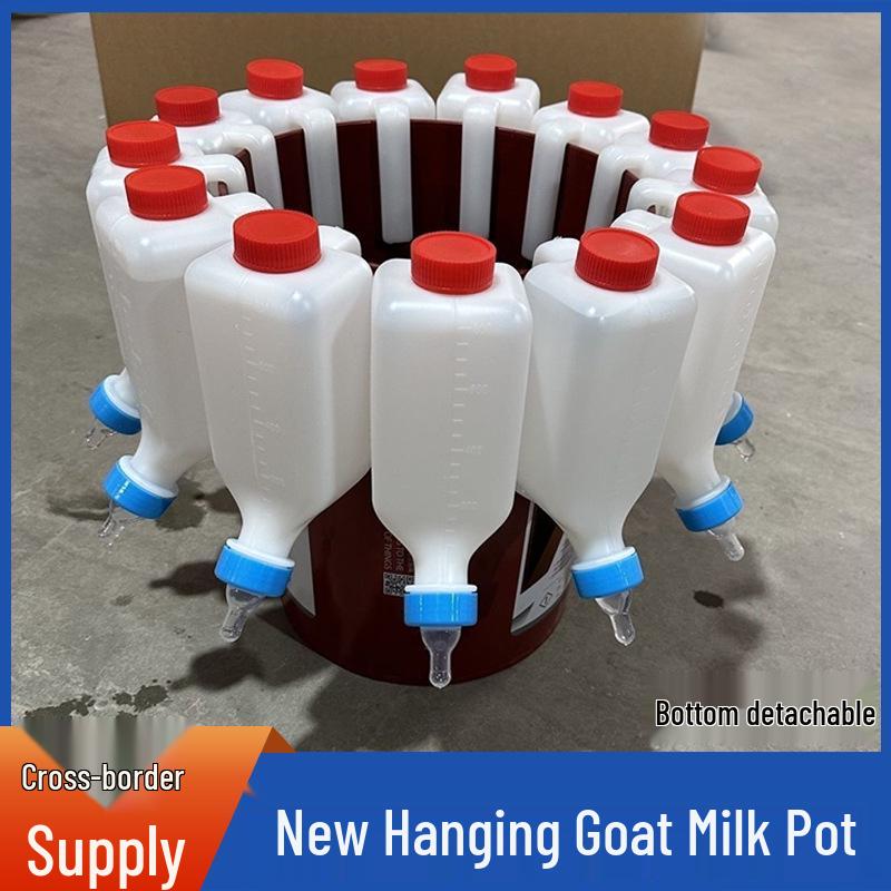 Lamb, Pig, and Animal Milk Hanging Buckets