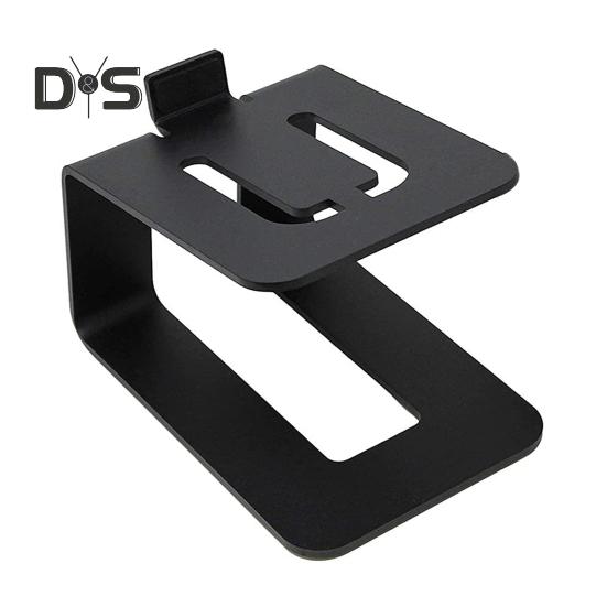 

Подставка для динамиков для улучшенного прослушивания. Подставка для настольного студийного монитора с наклоном в 5 градусов. С-образная настольная аудио стойка для книжной полки. чёрный