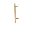 10pcs Cabinet Handles Round Hollow Tube T Bar Stainless Steel Cabinet Pulls for Drawer Door Wardrobe Furniture