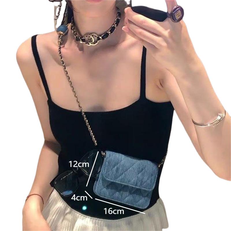 Новые модные сумки через плечо для женщин Y2K ромбические сумки через плечо с клапаном — фото 5