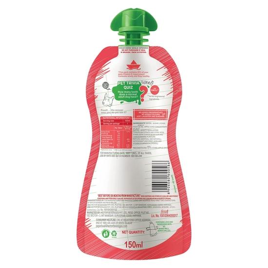 Paper Boat Lychee Juice, Litchi Jelly Drink Enriched with Vitamin D, No Added Preservatives and Colours (Pack of 9, 150ml Each), Pink