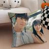 korean drama LLovely Runner Cushion Cover Throw Pillow Cover Hidden Button Durable Polyester Chair Cushion