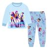 Children's Fashion Suit Skirt Round Neck Long Sleeve Top Pants