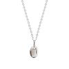 Oval Pendant Necklace Light Luxury Geometric Cold Style Design Spring New Product Fashion