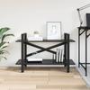 Bookshelf Black Oak Effect 100 x 33.5 x 64 cm