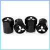 For Mitsubishi Lancer 7 8 I200 Pajero Montero Sport Outlander ASX Mirage Eclipse 4Pcs Car Styling Tire Valve Covers Auto Badge Dust Caps