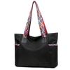 Aliwood New Large Capacity Nylon Women Shoulder Bags Simple Colorful Shoulder Strap Waterproof Casual Tote Shopping Bag Handbags