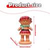 Christmas Gingerbread Decoration Ornament Cute Decorative Sculpture Resin Figurine for Mantel,