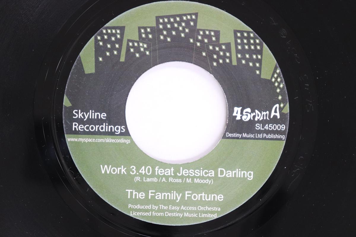 

7inch Record FAMILY FORTUNE, JESSICA DARLING - Work SL45009 SKYLINE RECORDI 2008 UK Soul/Funk Used